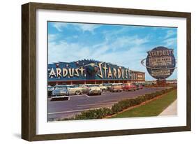 Stardust Hotel, Las Vegas, Nevada-null-Framed Art Print