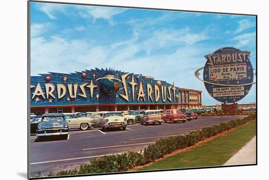 Stardust Hotel, Las Vegas, Nevada-null-Mounted Art Print