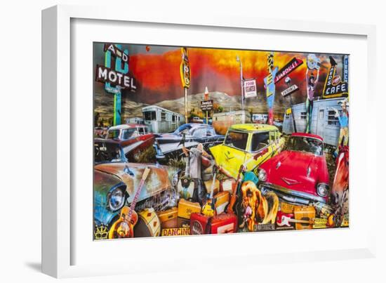 Stardust Trailer Park-John Roy-Framed Giclee Print