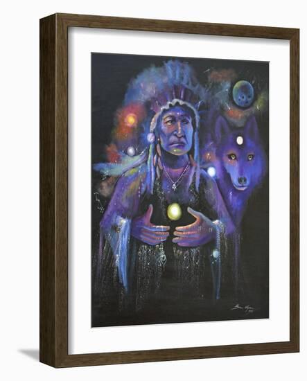 Stardust-Sue Clyne-Framed Giclee Print