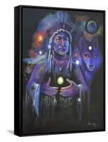 Stardust-Sue Clyne-Framed Stretched Canvas