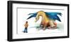 Stare Down the Dragon-Nancy Tillman-Framed Art Print