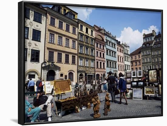 Starezawasto (Old Town Square), Warsaw, Poland-Adina Tovy-Framed Photographic Print