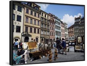 Starezawasto (Old Town Square), Warsaw, Poland-Adina Tovy-Framed Photographic Print