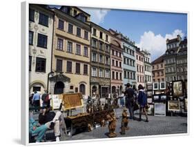 Starezawasto (Old Town Square), Warsaw, Poland-Adina Tovy-Framed Photographic Print