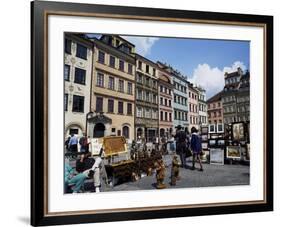 Starezawasto (Old Town Square), Warsaw, Poland-Adina Tovy-Framed Photographic Print