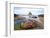 Starfish and Rock Formations Along Indian Beach, Oregon Coast-Craig Tuttle-Framed Photographic Print