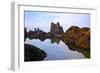 Starfish and Rock Formations along Indian Beach, Oregon Coast-Craig Tuttle-Framed Photographic Print