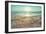 Starfish and Shells on the Beach at Sunrise-Deyan Georgiev-Framed Photographic Print