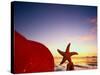 Starfish at Sunrise, Papua New Guinea-Stuart Westmorland-Stretched Canvas