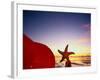 Starfish at Sunrise, Papua New Guinea-Stuart Westmorland-Framed Photographic Print