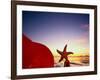 Starfish at Sunrise, Papua New Guinea-Stuart Westmorland-Framed Photographic Print