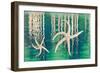 Starfish on Water I-Kathy Mahan-Framed Photographic Print