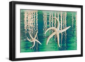 Starfish on Water I-Kathy Mahan-Framed Photographic Print