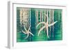 Starfish on Water I-Kathy Mahan-Framed Photographic Print