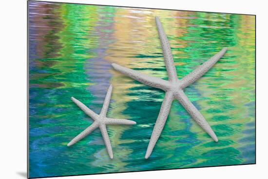 Starfish on Water II-Kathy Mahan-Mounted Photographic Print