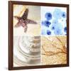 Starfish - Sunset-null-Framed Premium Giclee Print