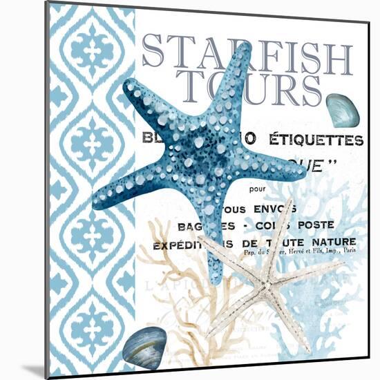 Starfish Tours-Kimberly Allen-Mounted Art Print