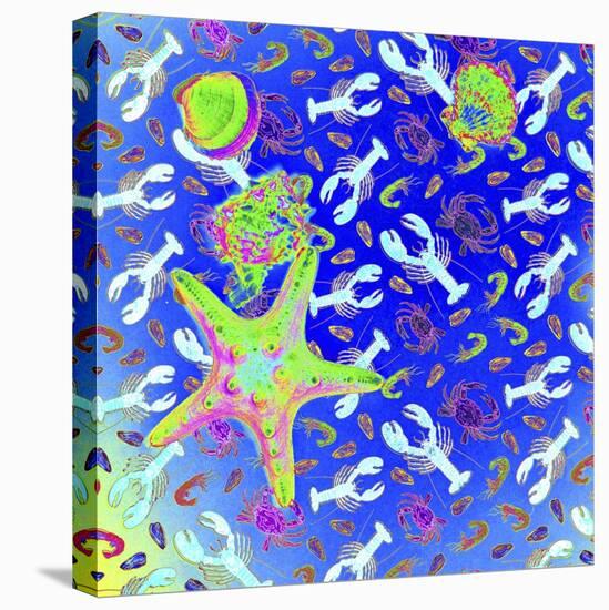 Starfish Universe-Tom Kelly-Stretched Canvas
