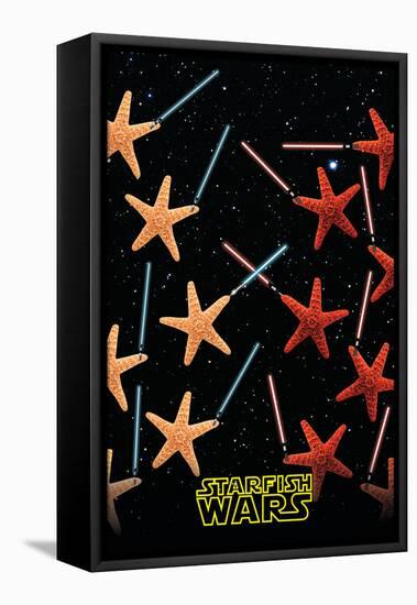Starfish Wars-null-Framed Stretched Canvas