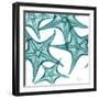 Starfishes-Albert Koetsier-Framed Art Print