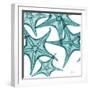 Starfishes-Albert Koetsier-Framed Art Print