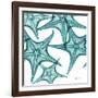 Starfishes-Albert Koetsier-Framed Art Print