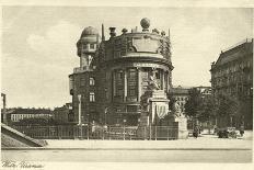 Postcard, Historical, Vienna, Urania, National Education House, B/W-Starfoto-Photographic Print