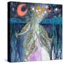 Stargazer Celebration Narwhals-Wyanne-Stretched Canvas