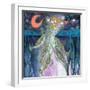 Stargazer Celebration Narwhals-Wyanne-Framed Premium Giclee Print