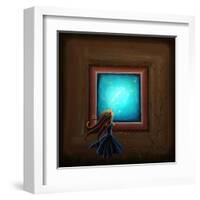 Stargazer-Cindy Thornton-Framed Art Print