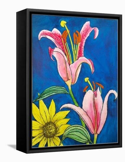 Stargazer-Sarah Thompson-Engels-Framed Stretched Canvas