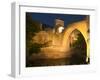 Stari Most (Old Bridge), UNESCO World Heritage Site, Mostar, Municipality of Mostar, Bosnia and Her-Emanuele Ciccomartino-Framed Photographic Print