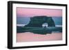 Staring at the Sea, Natural Bridges, Santa Cruz California-null-Framed Photographic Print