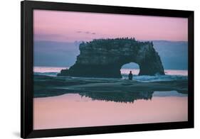 Staring at the Sea, Natural Bridges, Santa Cruz California-null-Framed Photographic Print