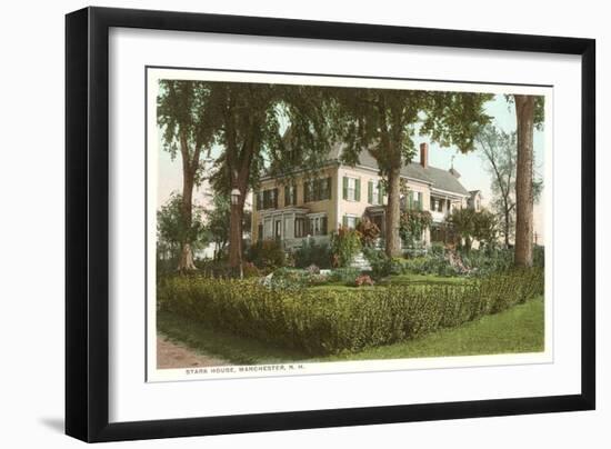 Stark House, Manchester, New Hampshire-null-Framed Art Print