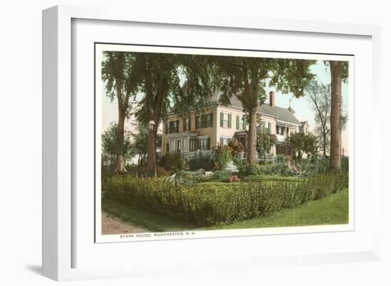 Stark House, Manchester, New Hampshire-null-Framed Art Print