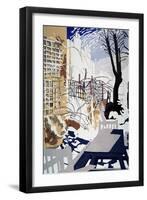 Stark Winter Back-Garden, 1993-Miles Thistlethwaite-Framed Giclee Print