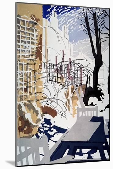 Stark Winter Back-Garden, 1993-Miles Thistlethwaite-Mounted Giclee Print