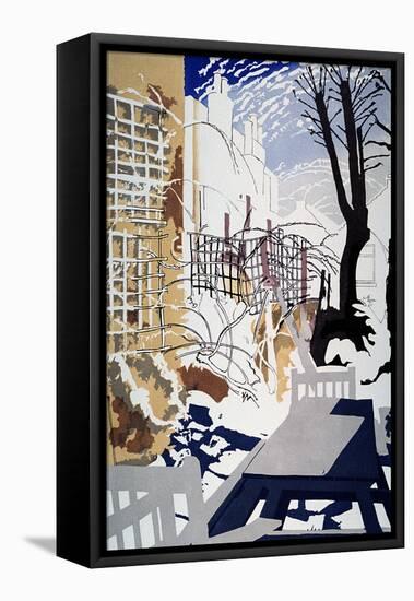 Stark Winter Back-Garden, 1993-Miles Thistlethwaite-Framed Stretched Canvas