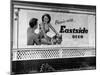 Starlet Colleen Townsend Posing in a Beer Advertisement on a Billboard-Loomis Dean-Mounted Photographic Print