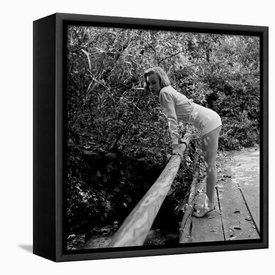 Starlet Marilyn Monroe-Ed Clark-Framed Stretched Canvas