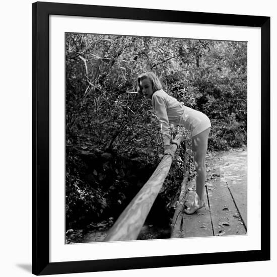 Starlet Marilyn Monroe-Ed Clark-Framed Photographic Print