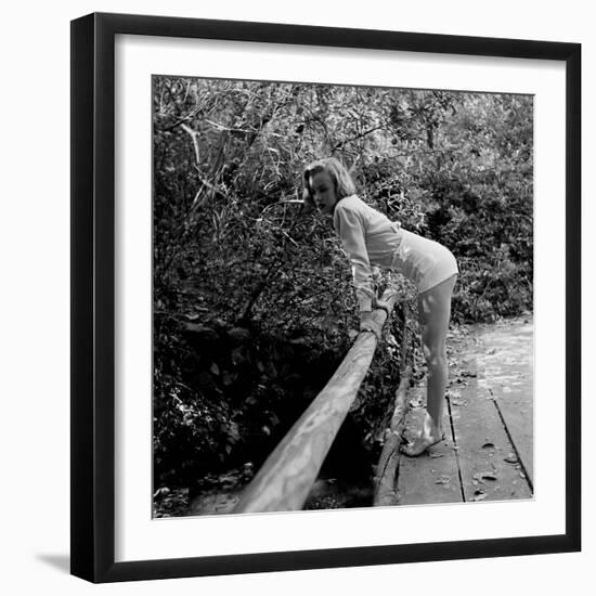 Starlet Marilyn Monroe-Ed Clark-Framed Premium Photographic Print