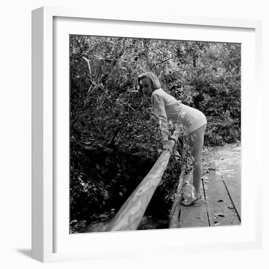 Starlet Marilyn Monroe-Ed Clark-Framed Premium Photographic Print