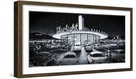 Starlight Drive-In-Shawn Mackey-Framed Giclee Print