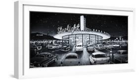 Starlight Drive-In-Shawn Mackey-Framed Giclee Print