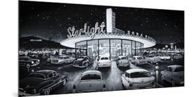 Starlight Drive-In-Shawn Mackey-Mounted Giclee Print