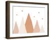 Starlight Mountains-Dana Shek-Framed Giclee Print