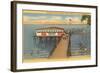 Starlight Pavilion and Pier, Fairview Beach, Virginia-null-Framed Art Print